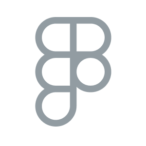 Figma icon representing skills and tools by iamfongfong